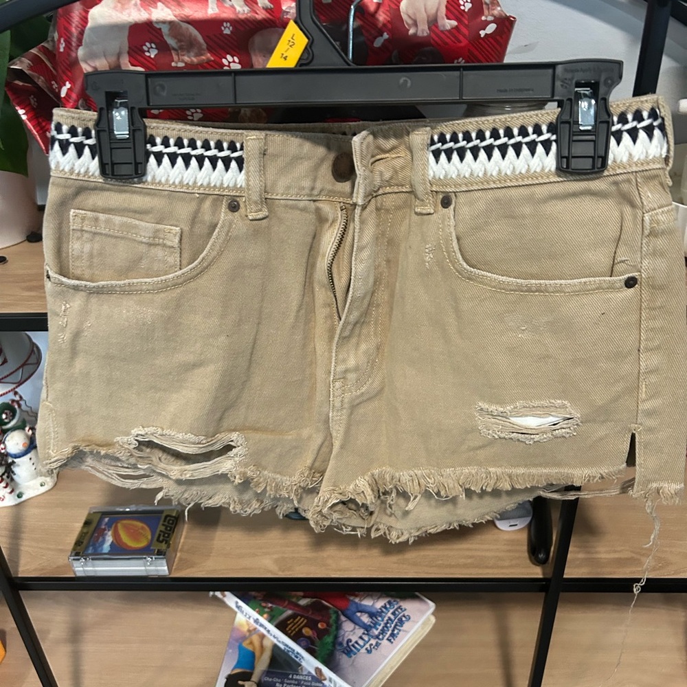 Women's Tan Shorts